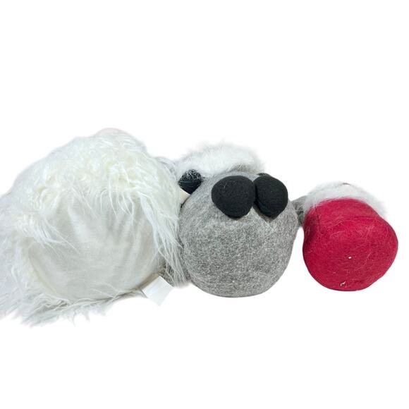 Festive Christmas Gonks Gnome Bean Bag Bottom Set of 3 Felt Christmas Santa Elf - Picture 8 of 11